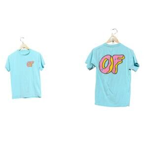 OF Odd Future Doughnut Logo Summer T shirt funny skater summer grunge S Crew